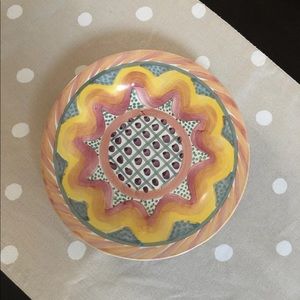 MacKenzie-Childs Vintage Keukenhof Pattern Plate